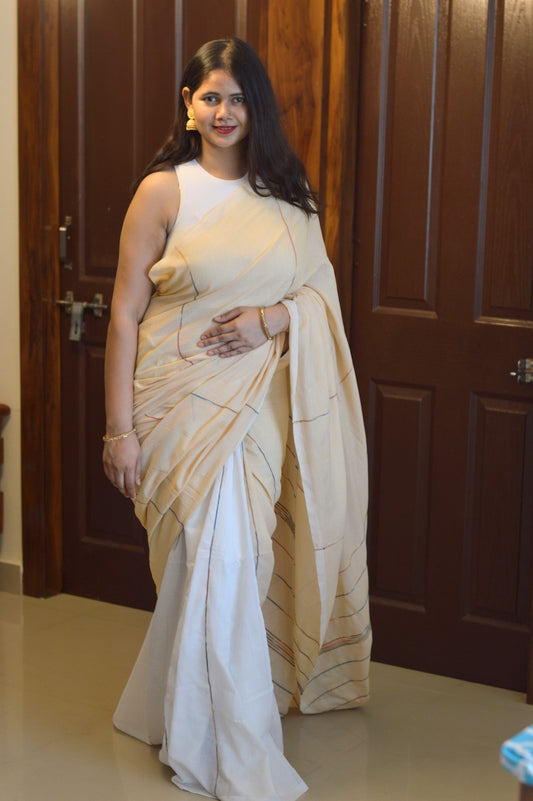 Latte Khesh Cotton Saree