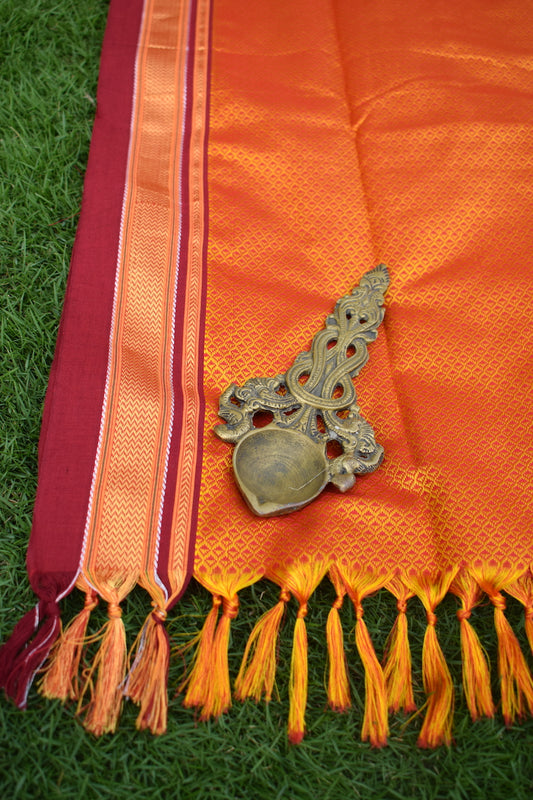 Mustard Yellow Khun Dupatta