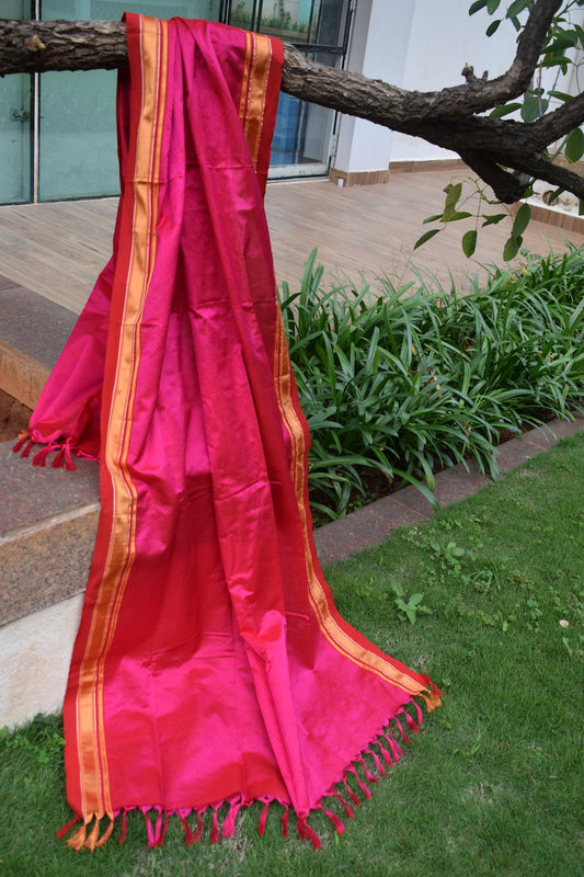 Rani Pink Khun Dupatta