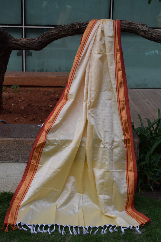 Beige Khun Dupatta