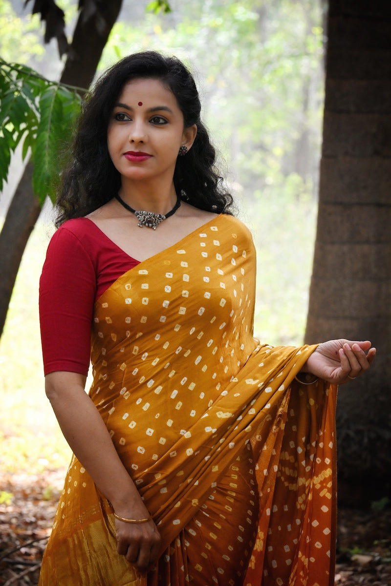 Bandhani Sarees