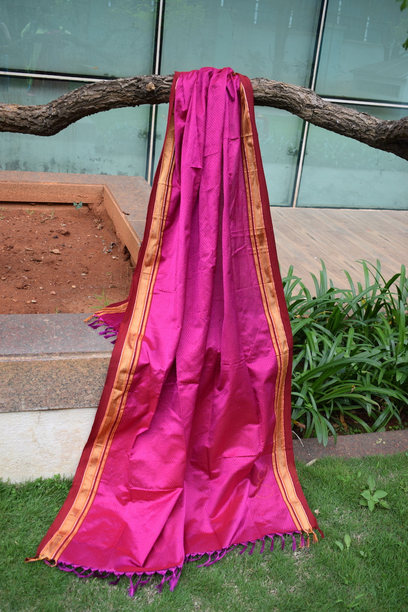 Pink Khun Dupatta