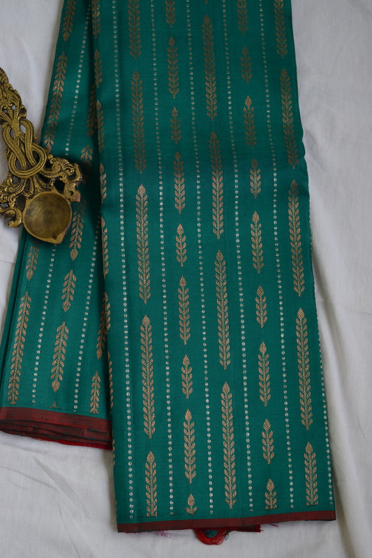 Green Kanjeevaram Silk Saree