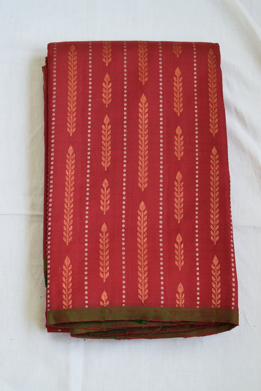 Red Kanjeevaram Silk Saree