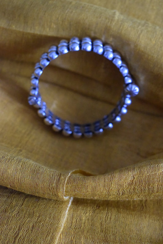 Oxidised Adjustable Bangle