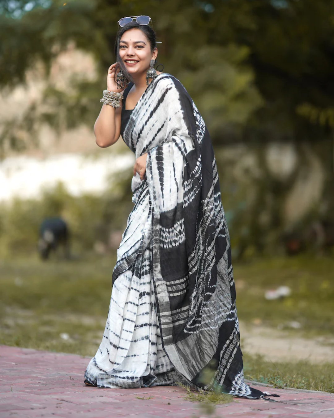 Shibori Sarees