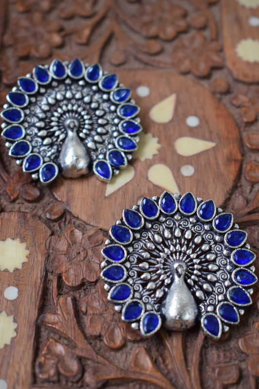 Peacock Studs