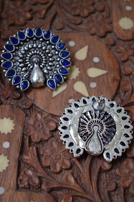 Peacock Studs