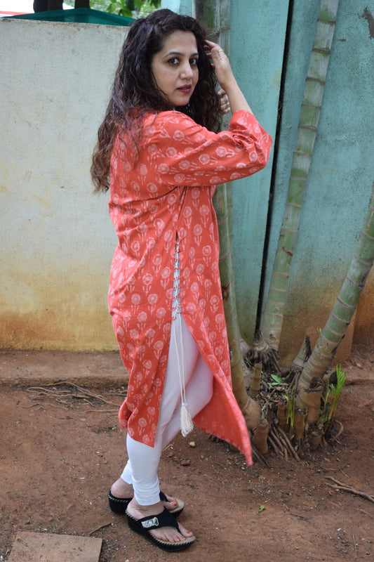 Bagru Cotton Kurta